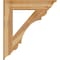 Ekena Millwork Olympic Traditional Rough Sawn Bracket, Western Red Cedar, 6"W x 34"D x 38"H BKT06X34X38OLY01RWR - alternate 4